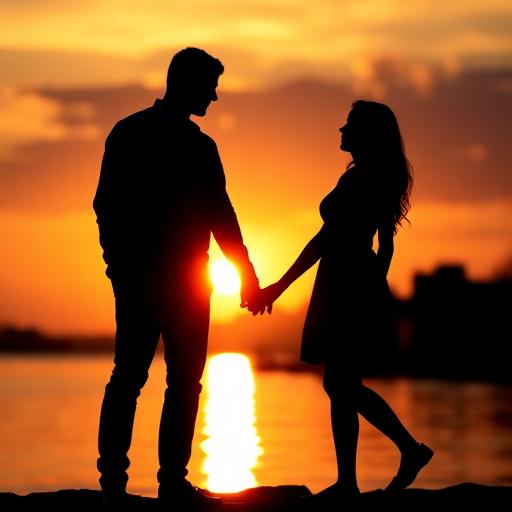 Couples photo magnet idea